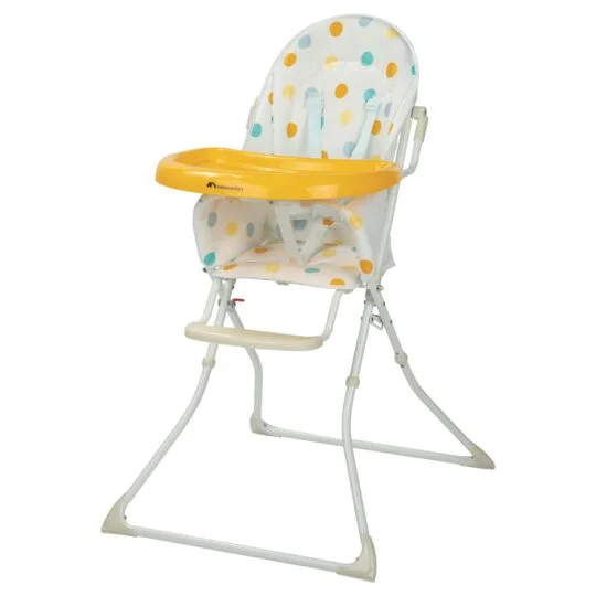 Chaise haute jaune pliable - BEBE CONFORT - Baby Fashion